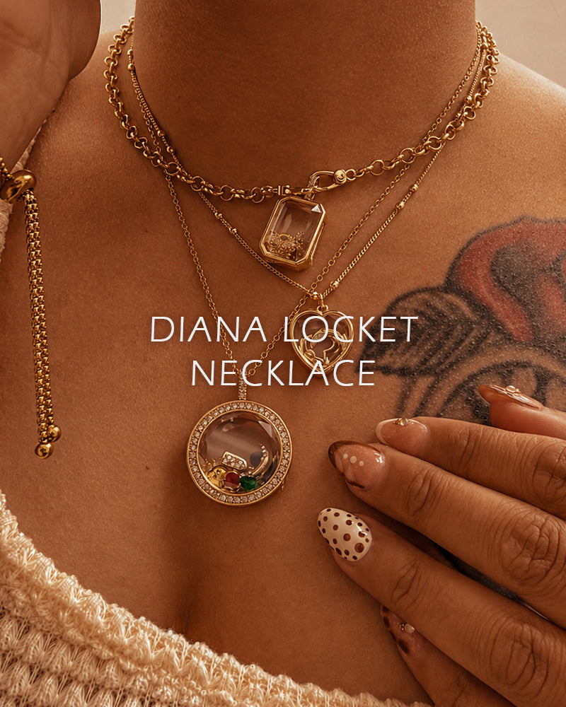 DIANA LOCKET NECKLACE