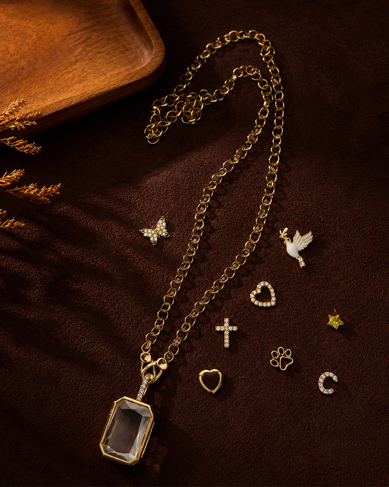Diana Locket Necklace (Box)