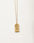 Tag Necklace
