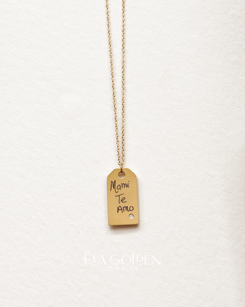 Tag Necklace